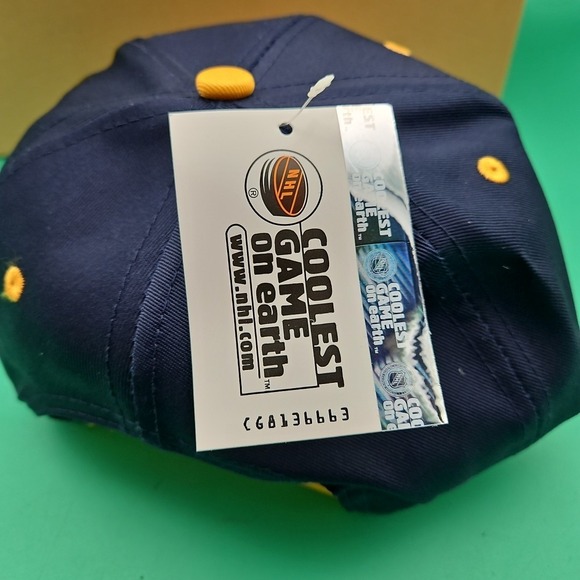 Vintage 90s Deadstock Atlanta Thrashers Boys Hats 12 Pack Logo Athletic Snapback - Picture 5 of 12